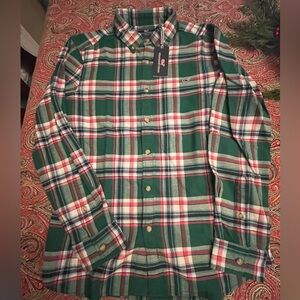 Men’s Vineyard Vines dressy flannel. Size medium